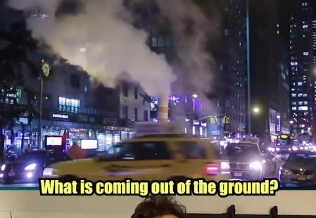"What is coming out of the ground?"